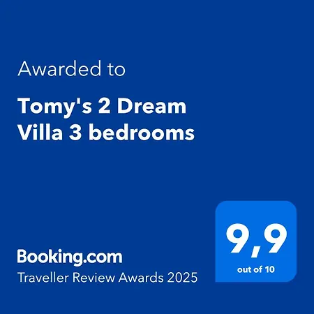 Villa Tomy's 2 Dream 3 Bedrooms *
